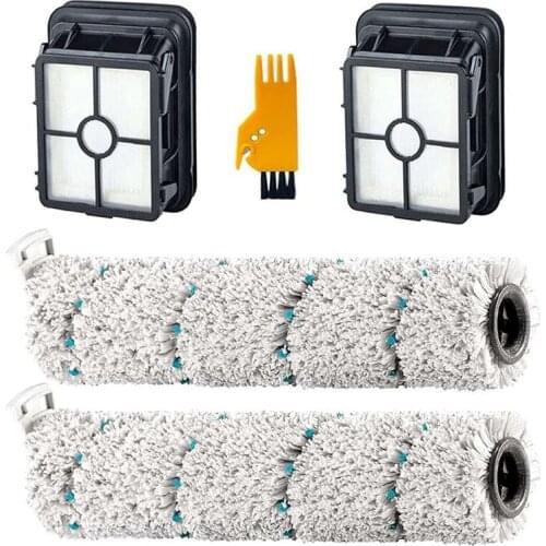 For Bissell Crosswave Cordless Max 2554 2590 2593 Series Vacuum,Multi-Surface 2787 Brush Rolls And 1866 Vacuum Filters