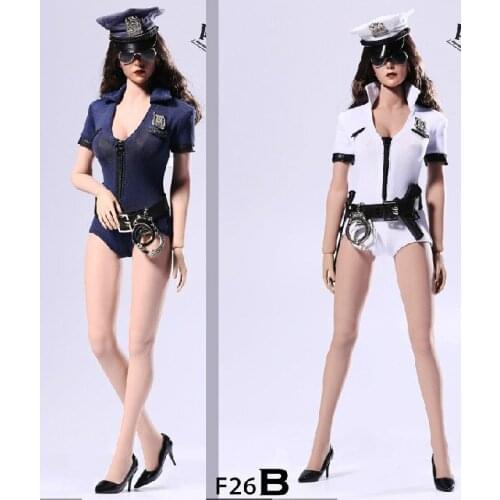 [ESTARTEK] F26 1/6 Cosplay Sexy Policewoman Suit for 12inch Action Figure DIY