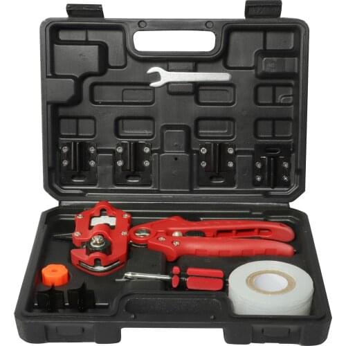 Garden Grafting Tool Multi-Function Seedling Fruit Tree Grafting Shears Farming Pruning Grafting Machine Budding with Toolbox