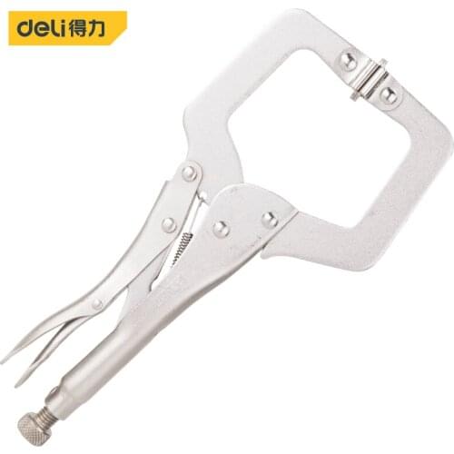 Deli Type C Locking Pliers Ring Pliers Hand Wire stripper Nippers Multipurpose Tool kits electric tools multi-function