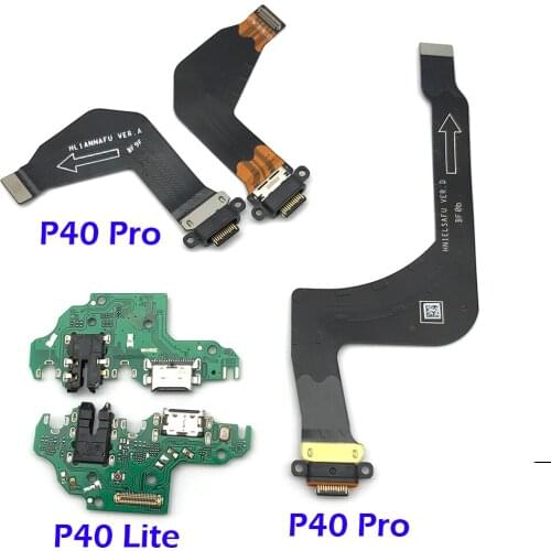 USB Charging Port For Huawei P40 / P40 Pro / P40 Lite / P40 Pro Plus Dock Charger Plug Connector Board Flex Cable