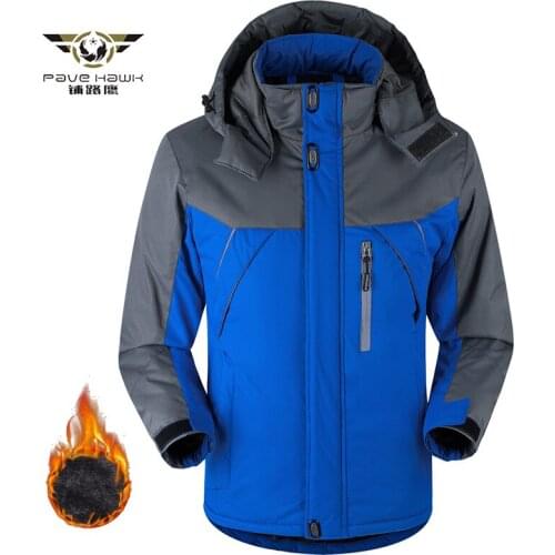 Winter Down Jacket Men Down Parka Thermal Fleece Jacket Coats Men Windproof Waterproof Windbreaker jaqueta Coats Men Size M-5XL