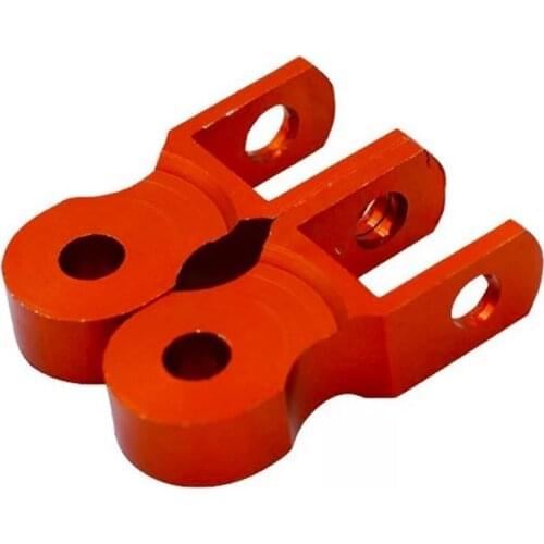 1Pair Aluminum Motorcycle Rear shock absorber heightening pad Shock Absorber Height Extender Riser For Dirt Bike Scooter Moped