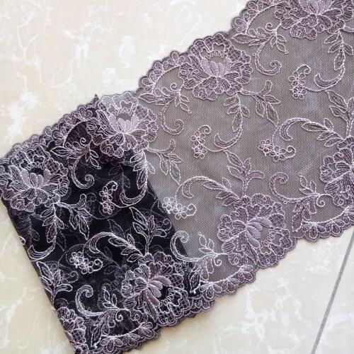 15Yards Mesh Net Fabric Lace Trim Fabric Ribbon Venise Embroidery Embellishment Sewing Crafts Free Shipping