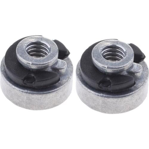 2 PCS Fender Seat Nut Kit for Electra Glide Street Glide Sportster 1997-2020