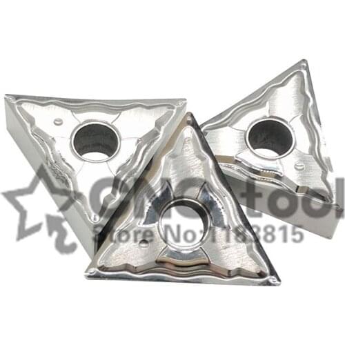 10PCS TNMG160404 AK H01 TNMG 160408 TNMG160402 Aluminum Turning Inserts Carbide Round Blade TNMG 160408 cnc Lathe Cutter