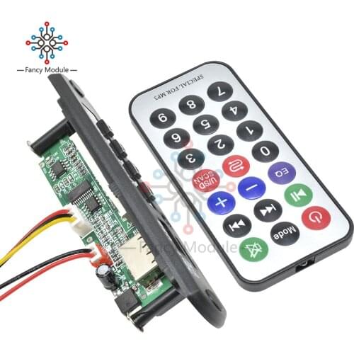 Car TF Card Version 2*15W Power Amplifier MP3 Decoder Board With Radio FM Function DC 12V With Remote Control