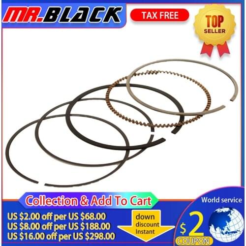 Engine Cylinder Part Piston Rings Kits For Honda VTZ250 VTR250 VT Small ant Magna Magna250 250 VTR VTZAccessories