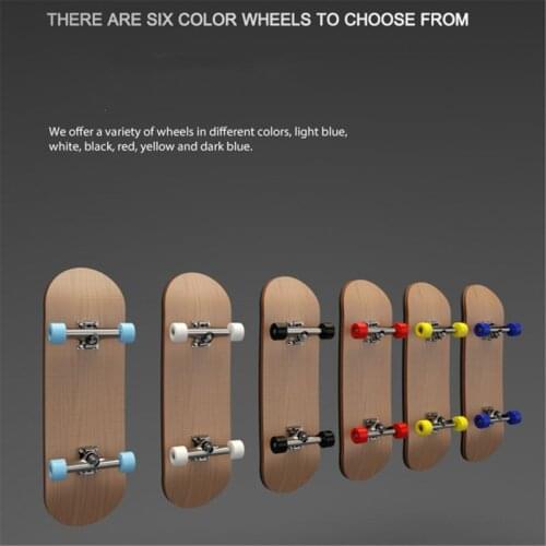Finger SkateBoard Wooden Fingerboard Toy Professional Stents Finger Skate Set Novelty Children Christmas Gift
