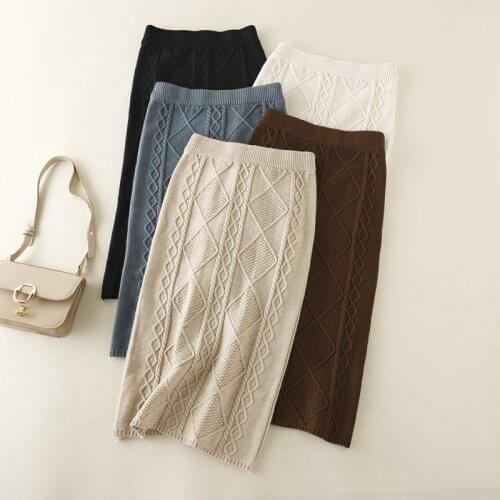 Hlbcbg Women's Knitted Skirts