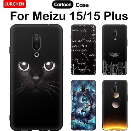 JURCHEN Phone Cases Meizu 15 Plus