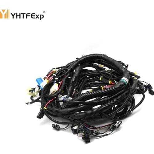 Komatsu 120-6200-6 machine 4D102 engine head external wiring bundle and komatsu-6 machine head external wiring