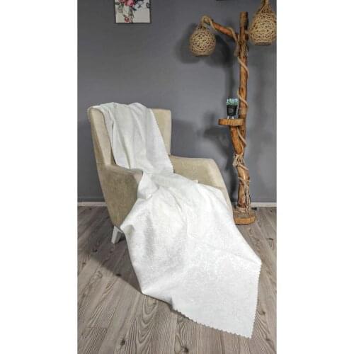 White Sponge Slip-Resistant Seat Cover 175x215 cm