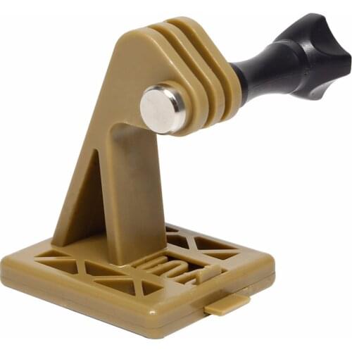 Tactical Helmet Mount Airsoft Adapter Tripod Kit for GoPro Action Cameras Helmets Accessories