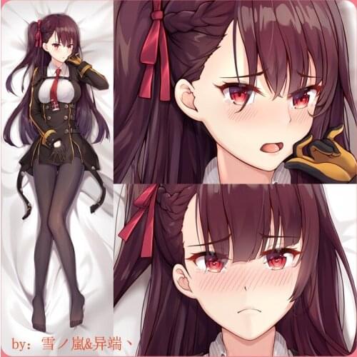 2022 NEW Anime Girls Frontline WA2000 Cosplay Dakimakura 2WAY Hugging Body Pillow Case Japanese Otaku Pillow Cushion Cover HOT