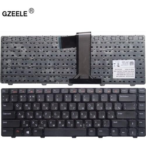 GZEELE russian laptop Keyboard for DELL XPS X501L X502L 15 L502X L502 BLACK without backlight RU notebook keyboard black replace