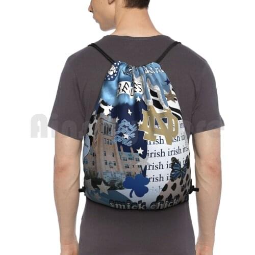 Saint Mary’S College Edit Backpack Drawstring Bag Riding Climbing Gym Bag Saint Mary S College Smc Belles Notre Dame Nd Irish