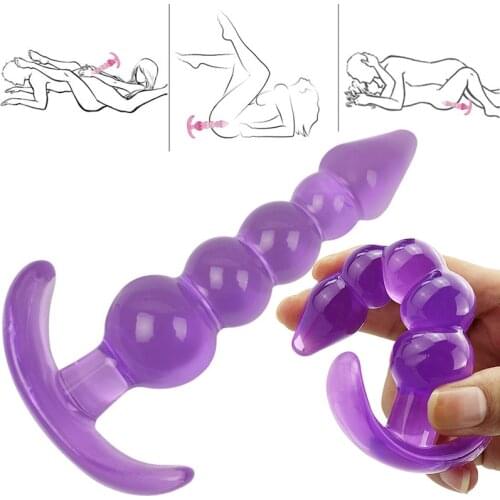 Silicone Butt Plug Anal Plug G Spot Clitoris Stimulator Dildo Erotic Sex Toys For Women Men Prostate Massager Adult Sex Products