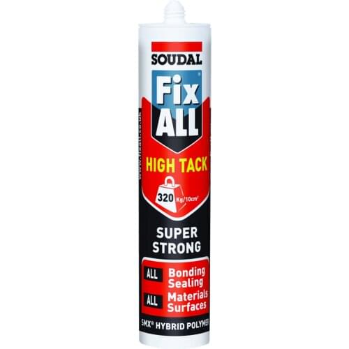 Soudal Fix All High Tack Super Strong MS Polymer Adhesive 290 ml