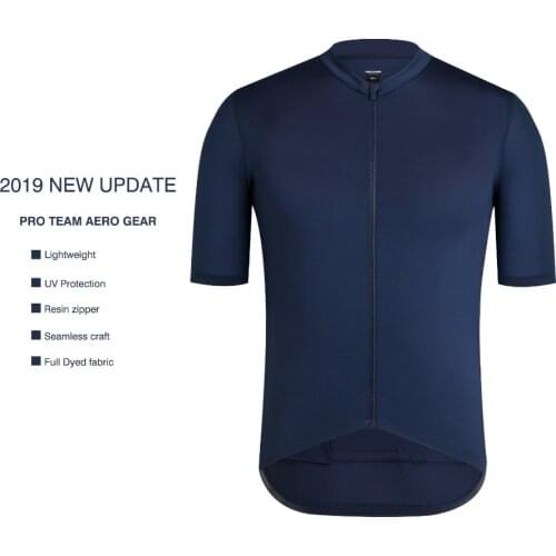 SPEXCEL New Version Dark Navy Pro team aero Lightweight Short sleeve cycling jersey Seamless process road cycling gear