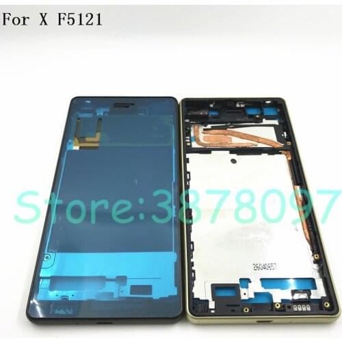 Middle Frame For Sony Xperia X F5121 F5122 Frame Bezel LCD Housing Chassis Mid Faceplate Replacement Repair Spare Parts