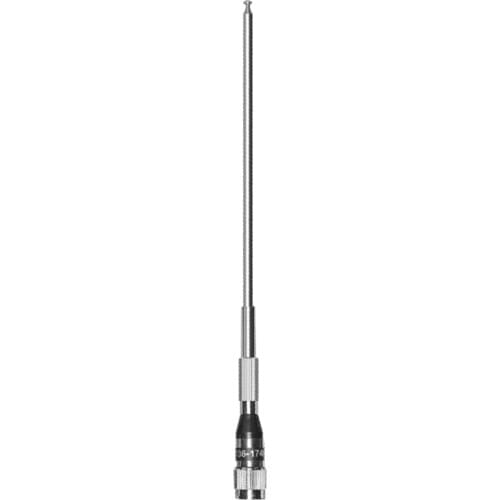 TNC 278 VHF 136-174Mhz Walkie Talkie Antenna Metal Telescopic Antenna High Gain Mast For Two Way Radio Aerial For Kenwood Harris