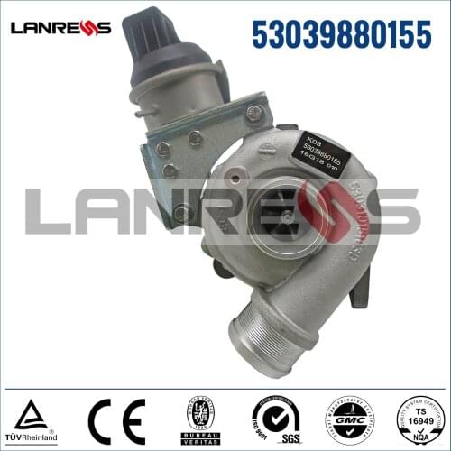 Turbocharger Turbo for K03 BV43 GW4C15B GW4C20 GW4D20 53039880155 53039700155 1118100-ED01 5303-988-0155 5303-970-0155