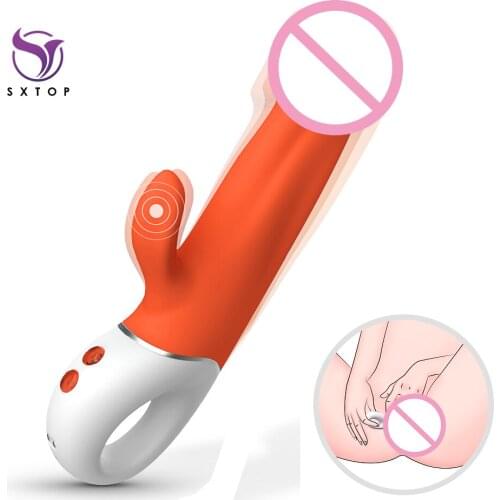 Rabbit Vibrator 9 Speed G Spot Dildo Vibrator Silicone Clitoris Stimulator vagina Massager sex toys vibrators for women Dildo