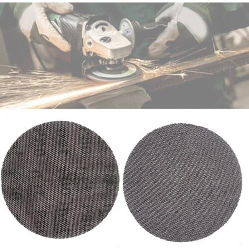 10 Pack 9" Mesh Aluminum Oxide Sanding Paper Disc Drywall Sanders for Hardwoods Saw Blade Burns Deeper Surface Scratches