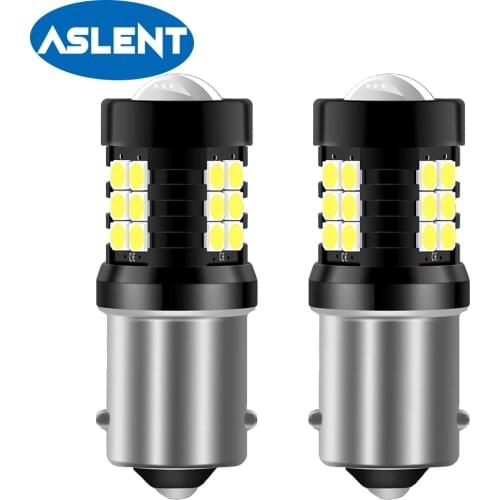 2pcs Car LED Reverse Lights Auto Canbus No Error Backup Reverse Lamp 12V W16W 921 T15 W21W 7440 T20 P21W BA15S 1156 3156 P27W