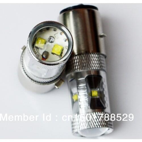 2x30w BA20D cree Chips High Power LED Motorbike/Moped/Scooter/ATV Headlight bulb lamp