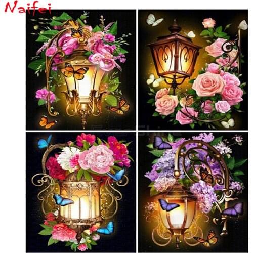 5D diy Diamond Painting Full round Square Drill Butterfly,Flower Picture Of Rhinestones patterns Mosaic Diamonds Beads Embroider