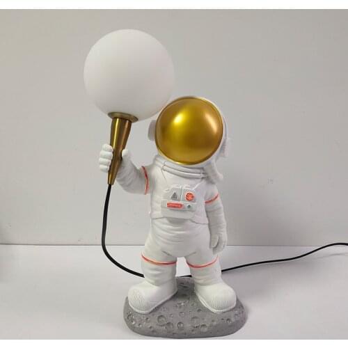 Astronaut Table Lamps Resin Desk Lamp Nordic Bedroom Lamp home decoration Living Room Decor Space Man