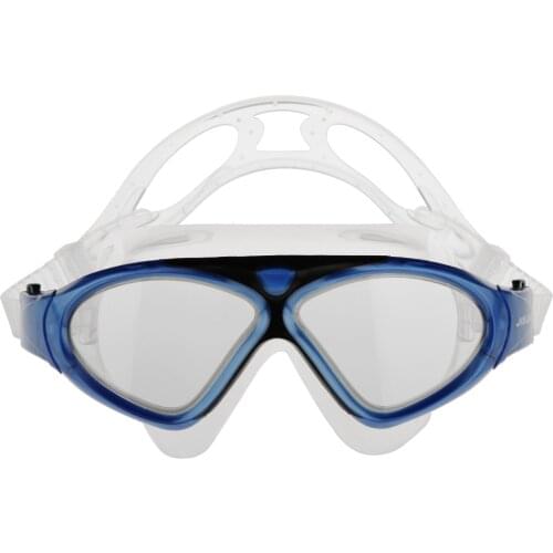 Large Swimming Goggles UV Protection Fit Anti-fog Swimming Goggles For Adults Anti-fog Swimming Goggles