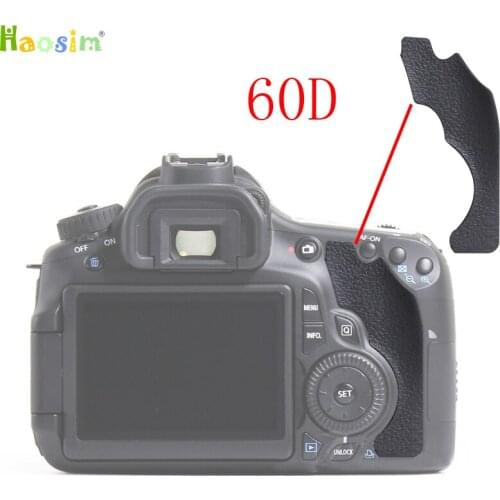For Canon 60D The Thumb Rubber Back cover Rubber DSLR Camera Replacement Unit Repair Part