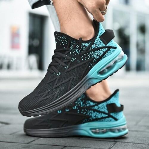 Hot Sale Light Man Running Shoes Comfortable Breathable Mens Sneaker Casual Antiskid and Wear-resistant Jogging Men Sport Shoes