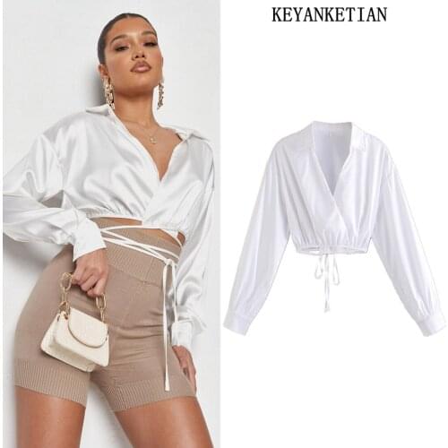 KEYANKETIAN Short Sleeve Shirts For Women