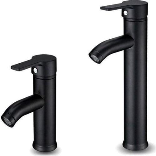 Single Handle Bathroom Basin Faucets Cold/Hot Mixer Basin Sink Tap Black Water Kitchen Faucet Bathroom Accessories 2020