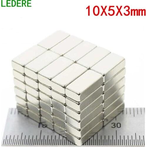 Magnet 10x5x3 mm N35 Rectangular magnet Super Strong Neodymium magnet 10*5*3 mm NdFeB magnet 10mm x 5mm x 3mm