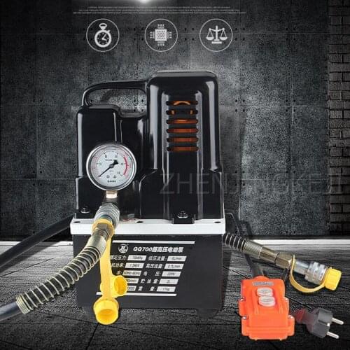 Portable 110V / 220V Small Hydraulic Pump Charging Mode Electric High Pressure Hydraulic Pump Hand Press Switch / Foot Switch