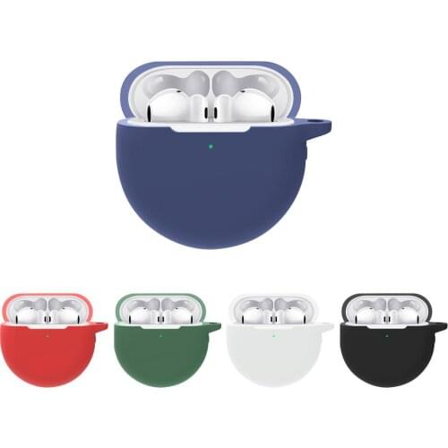Silicone Protective Case For Huawei Headset Soft Sleeve For Freebuds 4i Earphone Cover Charging Compartment Protector Shell