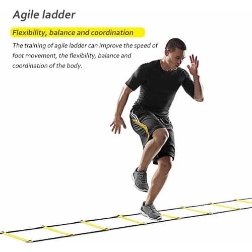 Agility Speed Jump ladder Soccer Agility Outdoor Training Football Fitness Foot Speed Ladder