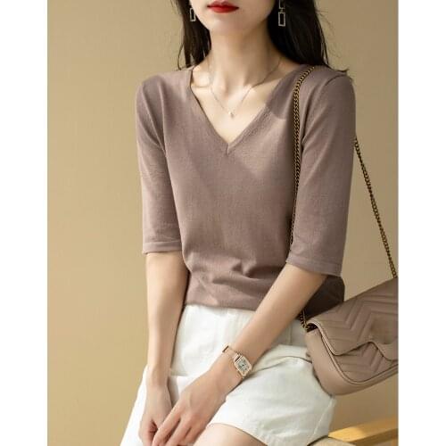 WAITSUN Women's Knitted T-shirts China