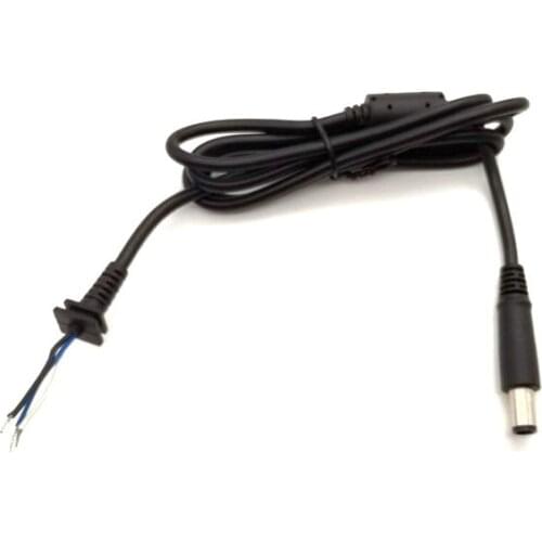 1 piece Universal 7.4x5.0mm / 7.4*5.0mm DC Power Plug Cable for Dell HP Laptop Charger Power Supply Adapter DC Cord Cable 1.2m