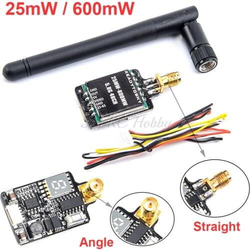 5.8G 25mw 600mW Switchable 48 Channels 48CH Mini Wireless AV Transmitting TX Transmitter for FPV Quadcopter Better than TS5828L