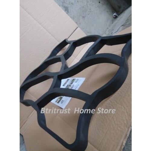 60*50cm patio concrete stepping stone path walk maker