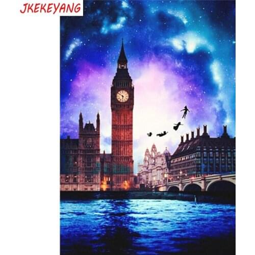 5D Diy diamond painting London city view Diamond Mosaic sale Rhinestone Embroidery cross stitch Y3765