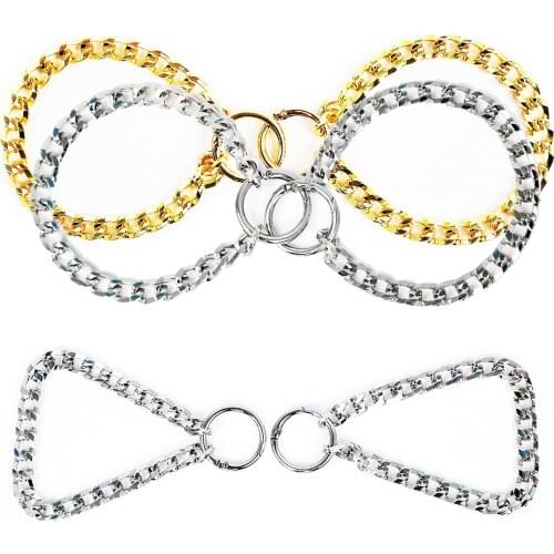 BDSM Toys Metal Handcuffs Ankle Cuff with Chain Sex Games for Couples Adult Games BDSM Restraints Fetish Slave Footcuff Anklet