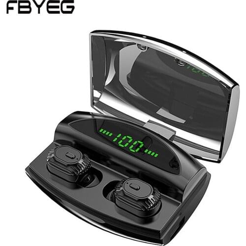 TWS Bluetooth Earphones Waterproof Wireless Headphones Stereo HD Call Bluetooth V5.0 With microphoneNoise Cancelling headset