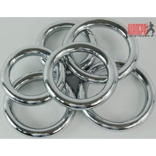 Solid Hung Ga Ring 1 piece Kung Fu Weapons rings Hand Strength Training Steel daily training, stage performances wholesale